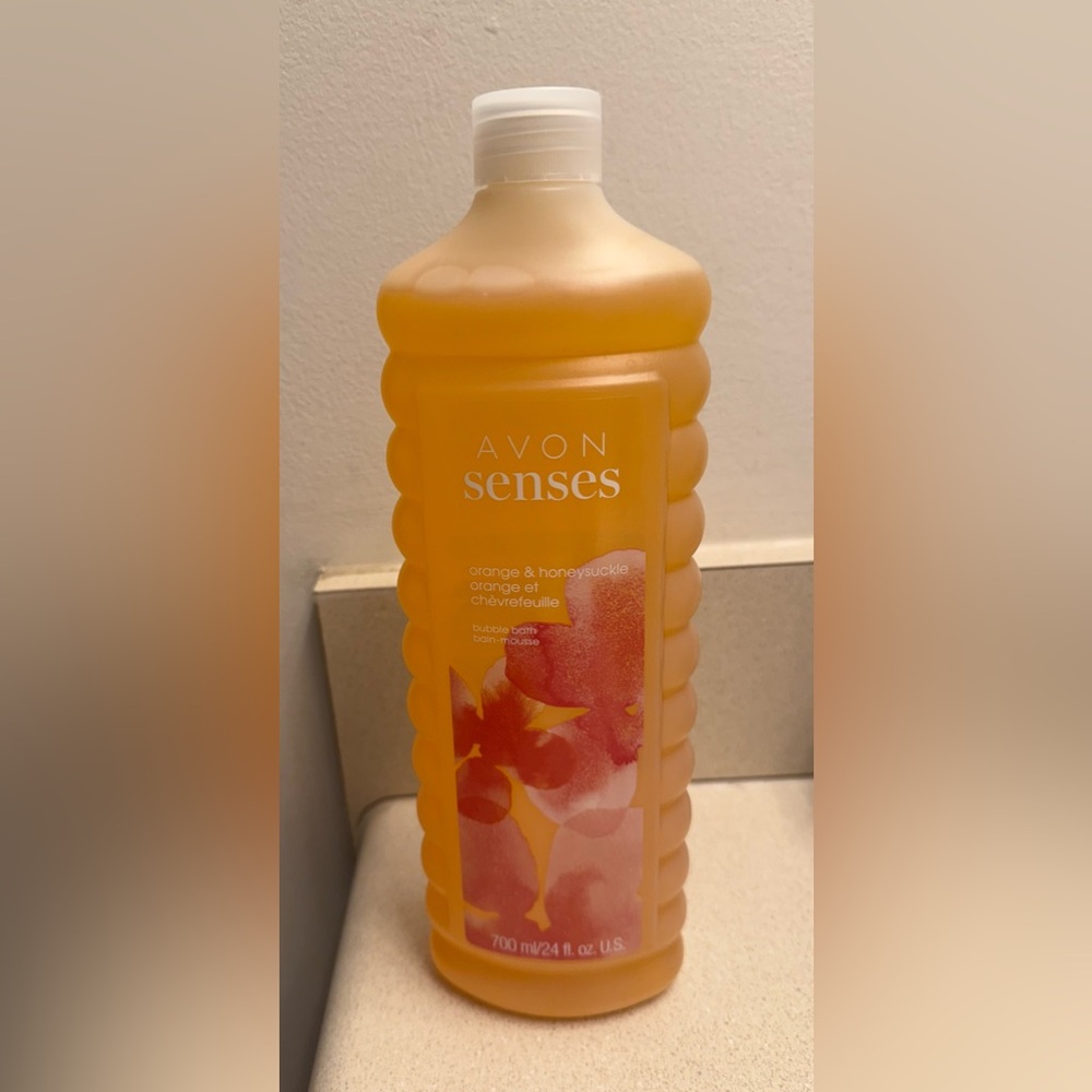 Avon Senses Orange & Honeysuckle Bubble Bath